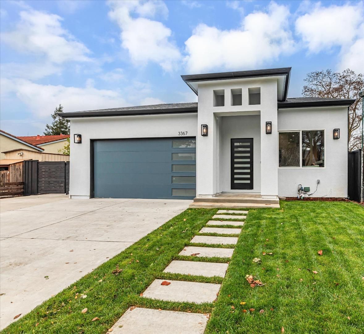 Completed home exterior